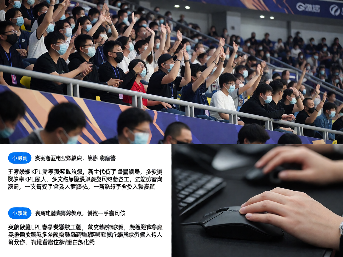 王者荣耀KPL职业联赛现场观众热情观赛