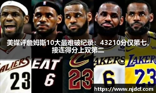 美媒评詹姆斯10大最难破纪录：43210分仅第七，接连得分上双第二